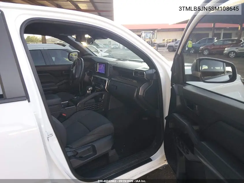 2025 TOYOTA TACOMA VIN 3TMLB5JN5SM108645 — фото 5