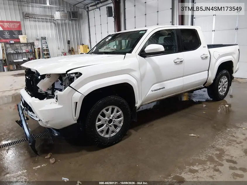 2025 TOYOTA TACOMA VIN 3TMLB5JN4SM173549 — фото 2