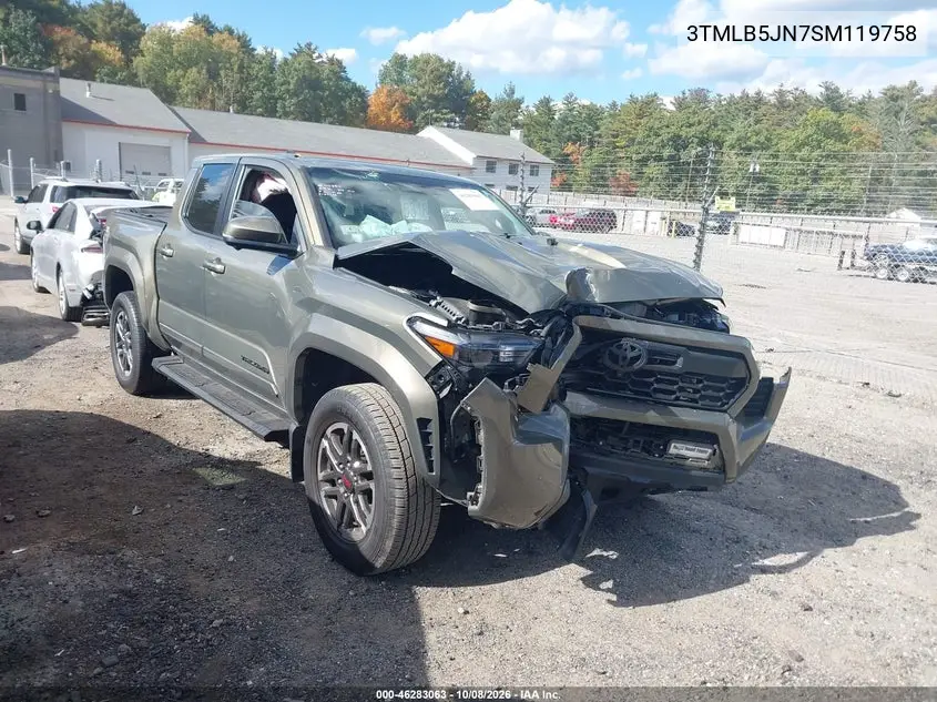 TOYOTA TACOMA 2025, VIN 3TMLB5JN7SM119758