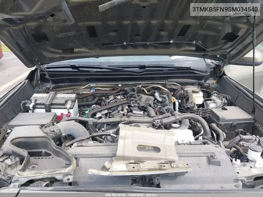 2025 TOYOTA TACOMA VIN 3TMKB5FN9SM034540 — фото 10