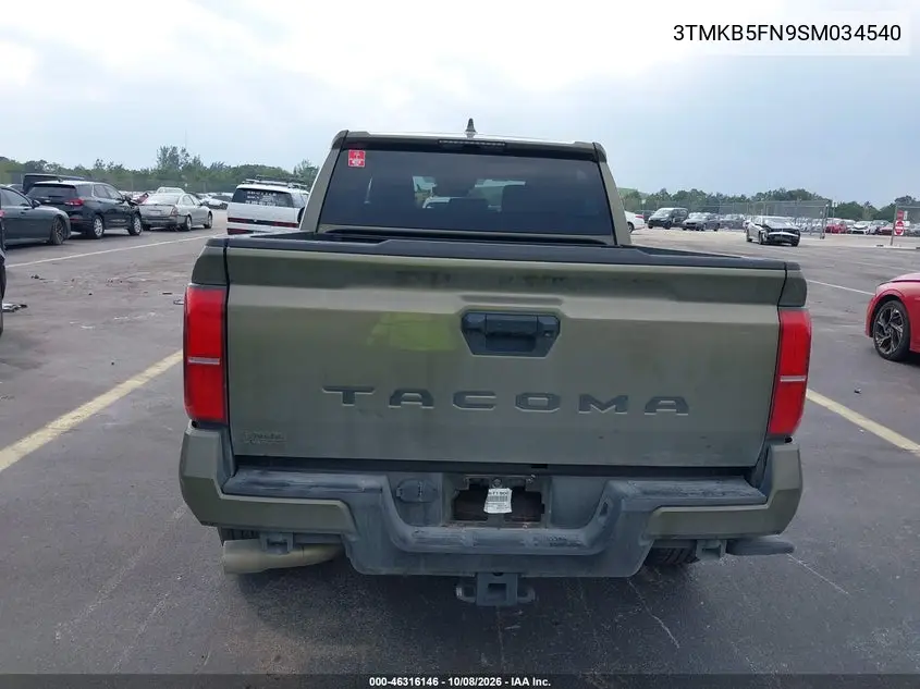 2025 TOYOTA TACOMA VIN 3TMKB5FN9SM034540 — фото 16