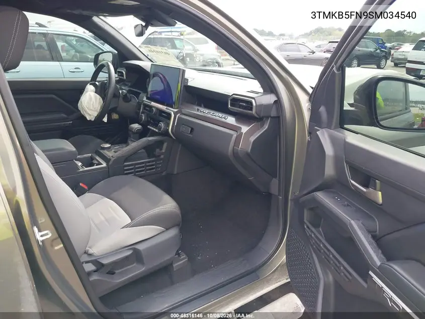 2025 TOYOTA TACOMA VIN 3TMKB5FN9SM034540 — фото 5