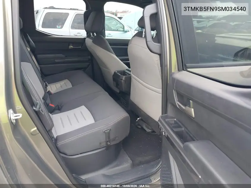 2025 TOYOTA TACOMA VIN 3TMKB5FN9SM034540 — фото 8