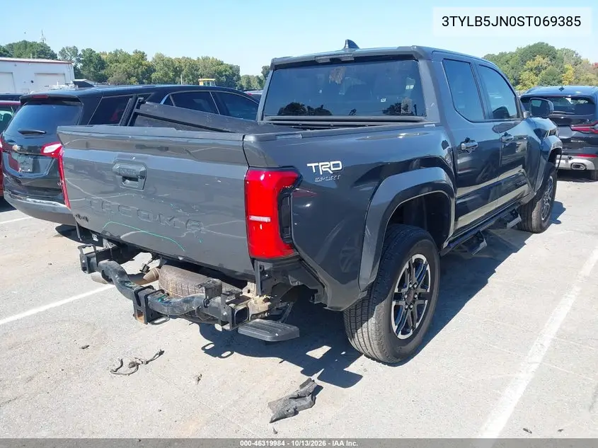 2025 TOYOTA TACOMA VIN 3TYLB5JN0ST069385 — фото 4