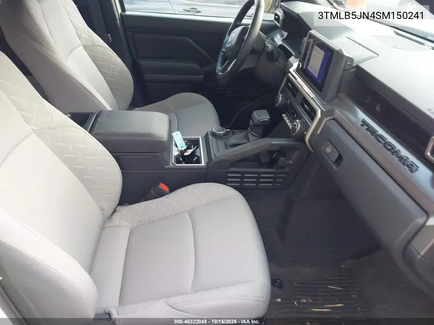 2025 TOYOTA TACOMA VIN 3TMLB5JN4SM150241 — фото 5