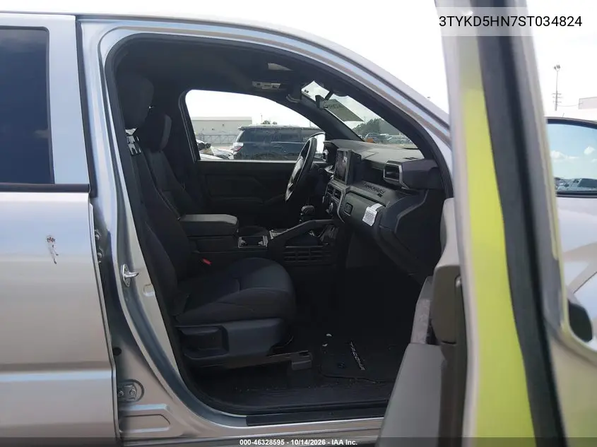 2025 TOYOTA TACOMA VIN 3TYKD5HN7ST034824 — фото 5