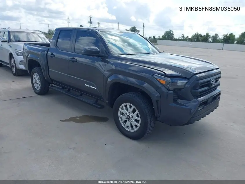 TOYOTA TACOMA 2025, VIN 3TMKB5FN8SM035050