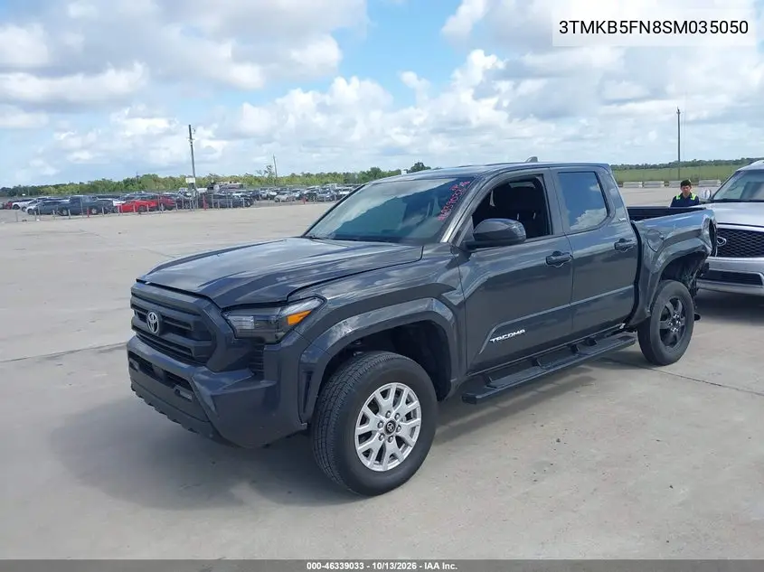 2025 TOYOTA TACOMA VIN 3TMKB5FN8SM035050 — фото 2