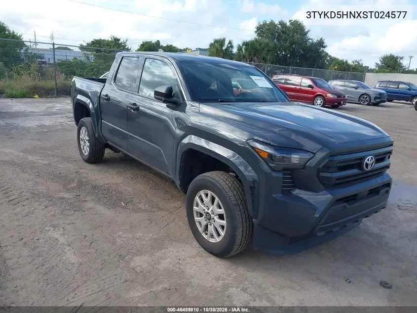 TOYOTA TACOMA 2025, VIN 3TYKD5HNXST024577