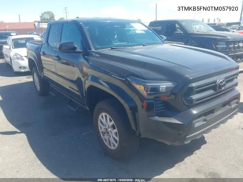 TOYOTA TACOMA 2026, VIN 3TMKB5FN0TM057920