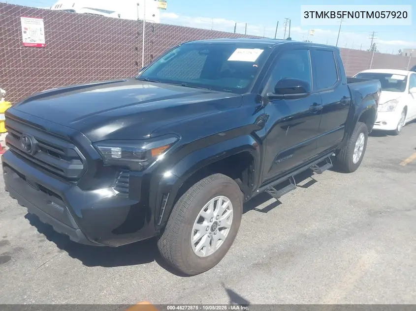 2026 TOYOTA TACOMA VIN 3TMKB5FN0TM057920 — фото 2