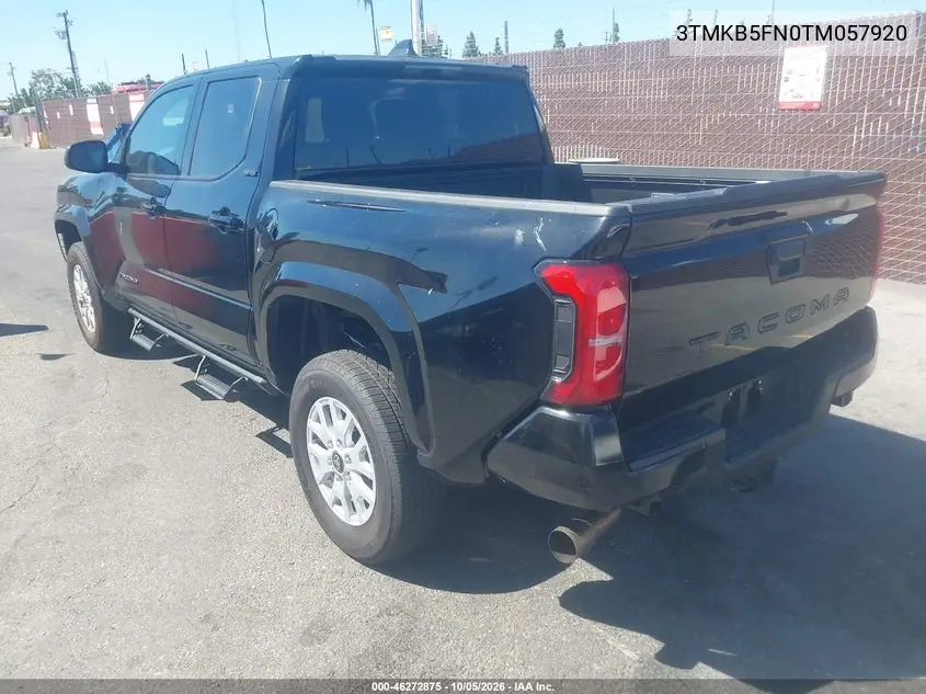 2026 TOYOTA TACOMA VIN 3TMKB5FN0TM057920 — фото 3