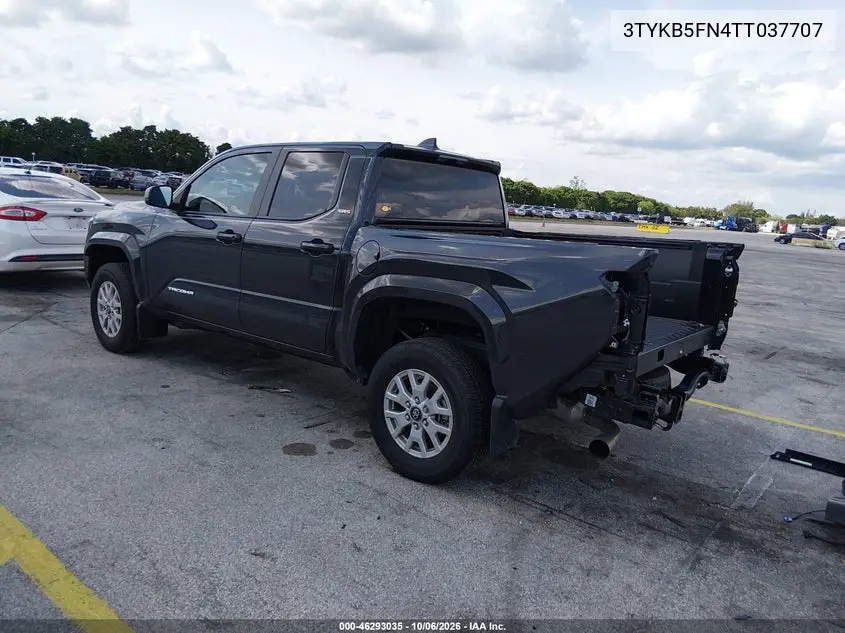 2026 TOYOTA TACOMA VIN 3TYKB5FN4TT037707 — фото 3