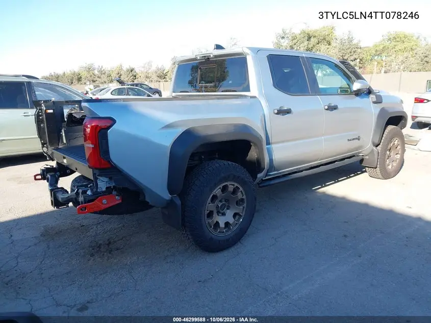 2026 TOYOTA TACOMA VIN 3TYLC5LN4TT078246 — фото 4