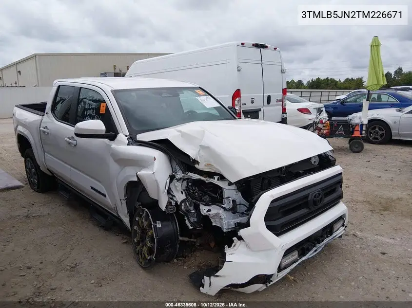 TOYOTA TACOMA 2026, VIN 3TMLB5JN2TM226671