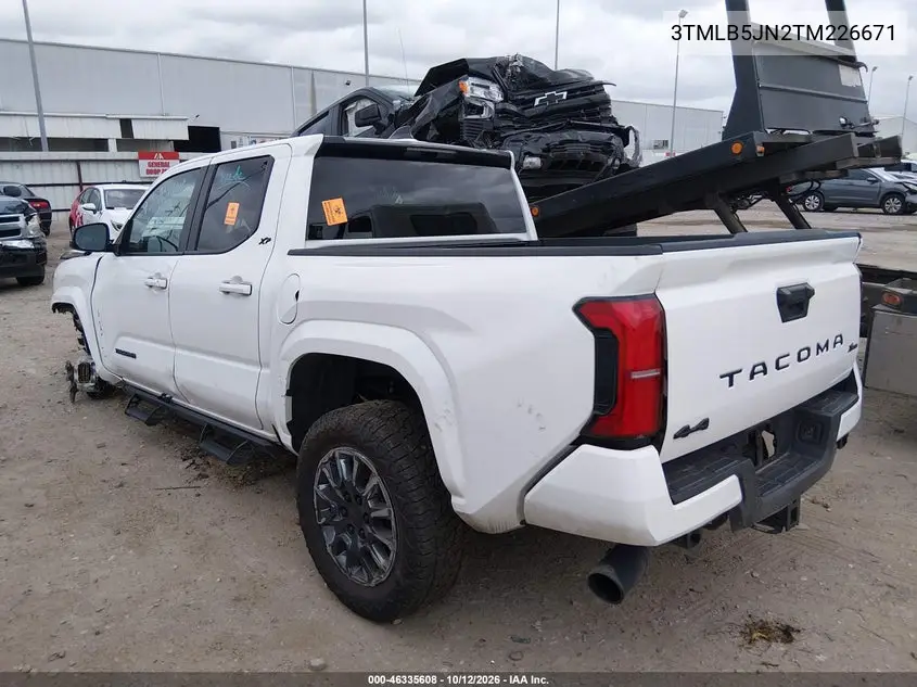 2026 TOYOTA TACOMA VIN 3TMLB5JN2TM226671 — фото 3
