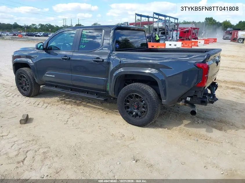 2026 TOYOTA TACOMA VIN 3TYKB5FN8TT041808 — фото 3