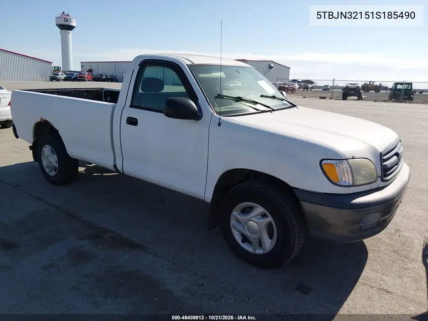 TOYOTA TUNDRA 2001, VIN 5TBJN32151S185490