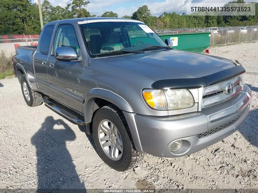 TOYOTA TUNDRA 2003, VIN 5TBBT44133S373523