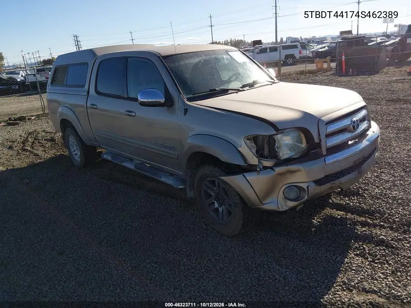 TOYOTA TUNDRA 2004, VIN 5TBDT44174S462389