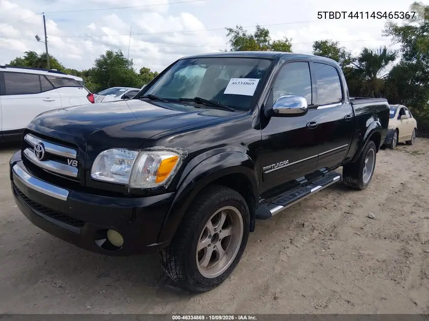 2004 TOYOTA TUNDRA VIN 5TBDT44114S465367 — фото 2