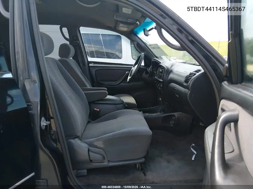 2004 TOYOTA TUNDRA VIN 5TBDT44114S465367 — фото 5