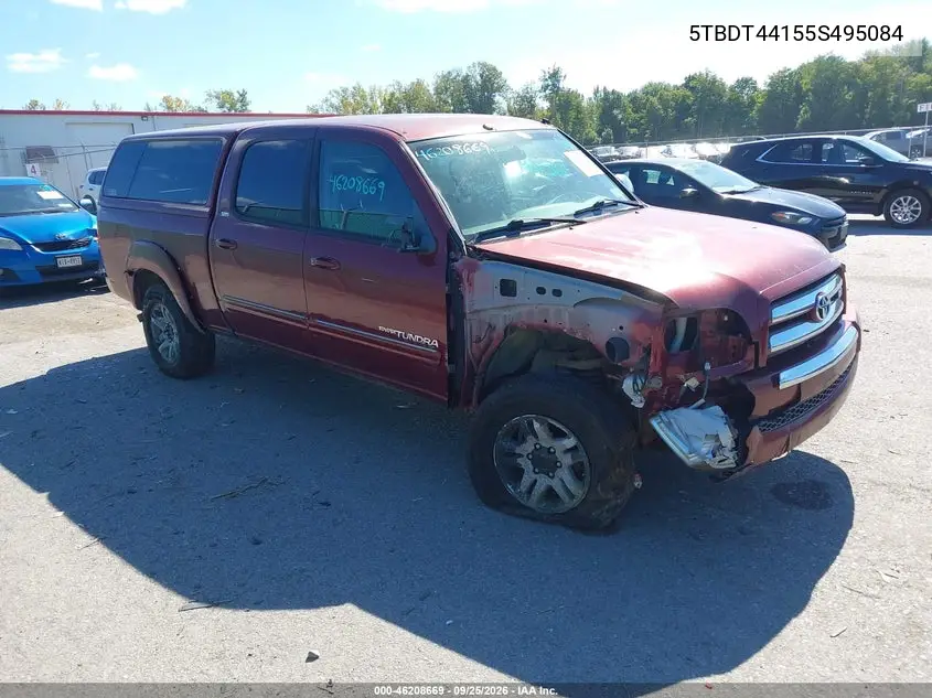 TOYOTA TUNDRA 2005, VIN 5TBDT44155S495084