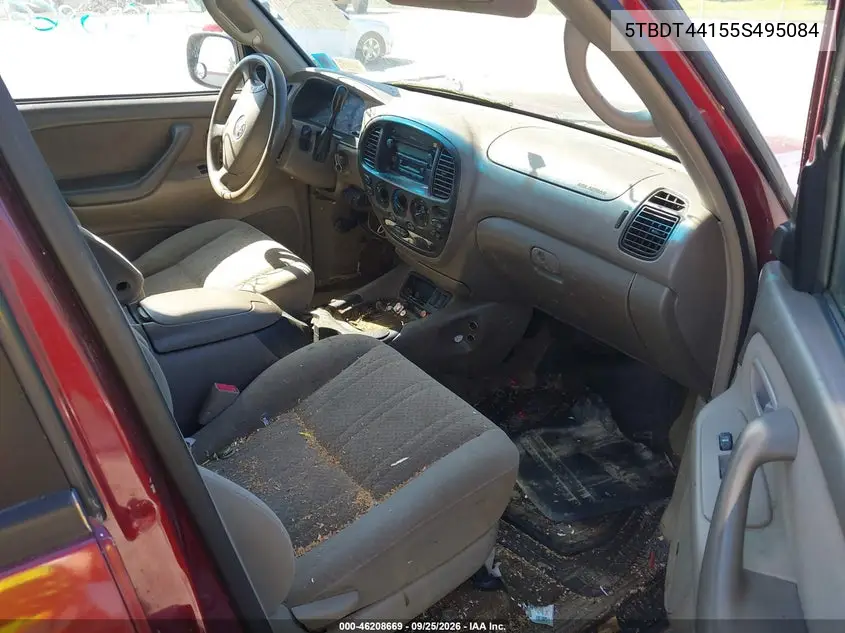 2005 TOYOTA TUNDRA VIN 5TBDT44155S495084 — фото 5