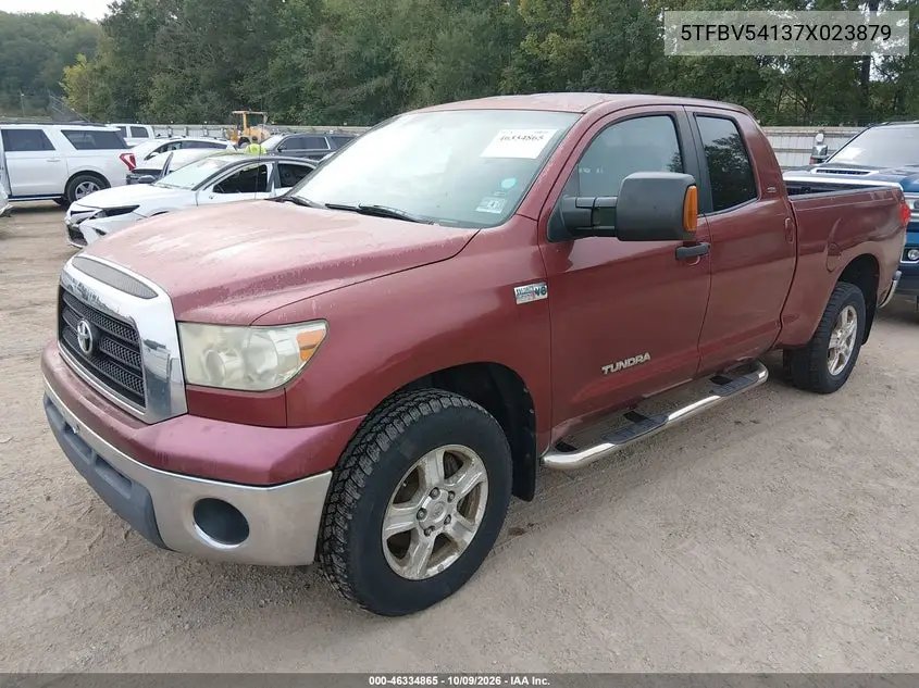 2007 TOYOTA TUNDRA VIN 5TFBV54137X023879 — фото 2