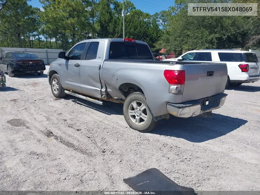 2008 TOYOTA TUNDRA VIN 5TFRV54158X048069 — фото 3