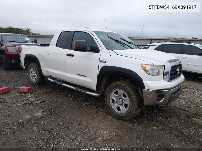 TOYOTA TUNDRA 2009, VIN 5TFBW54169X091917