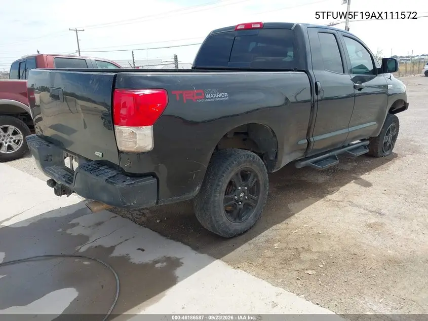 2010 TOYOTA TUNDRA VIN 5TFUW5F19AX111572 — фото 4