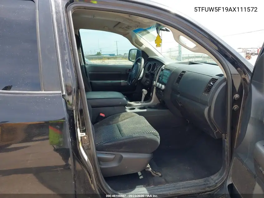 2010 TOYOTA TUNDRA VIN 5TFUW5F19AX111572 — фото 5