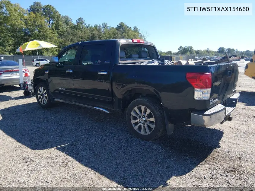 2010 TOYOTA TUNDRA VIN 5TFHW5F1XAX154660 — фото 3