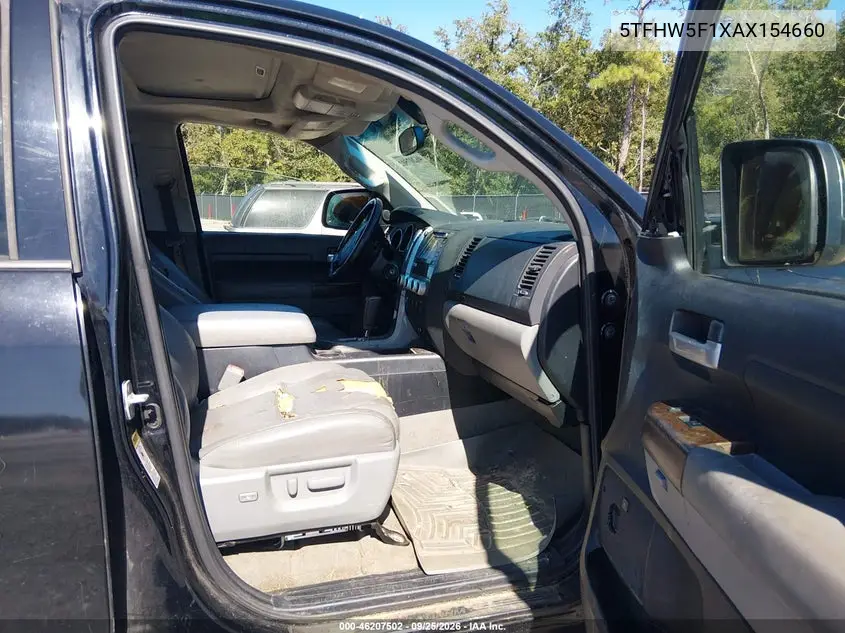 2010 TOYOTA TUNDRA VIN 5TFHW5F1XAX154660 — фото 5