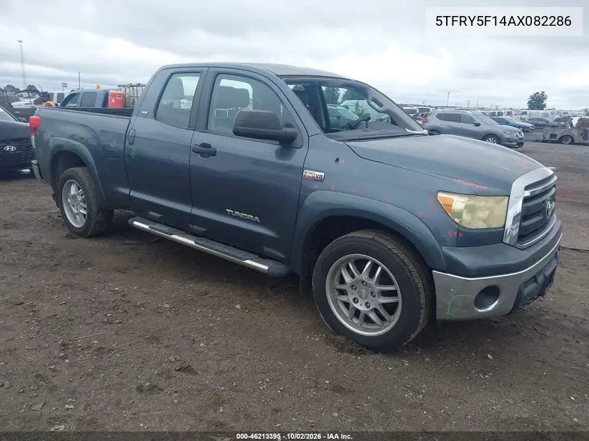 TOYOTA TUNDRA 2010, VIN 5TFRY5F14AX082286