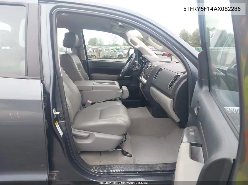 2010 TOYOTA TUNDRA VIN 5TFRY5F14AX082286 — фото 5