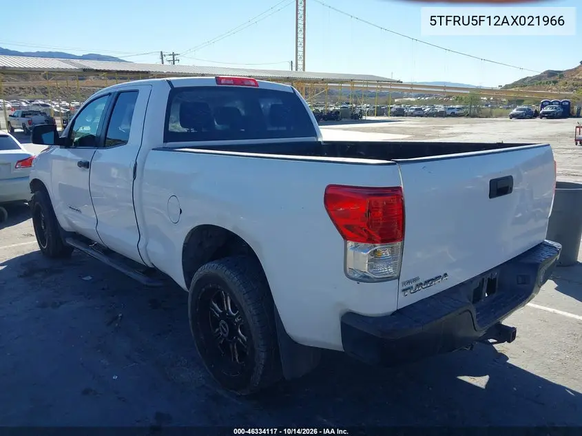2010 TOYOTA TUNDRA VIN 5TFRU5F12AX021966 — фото 3