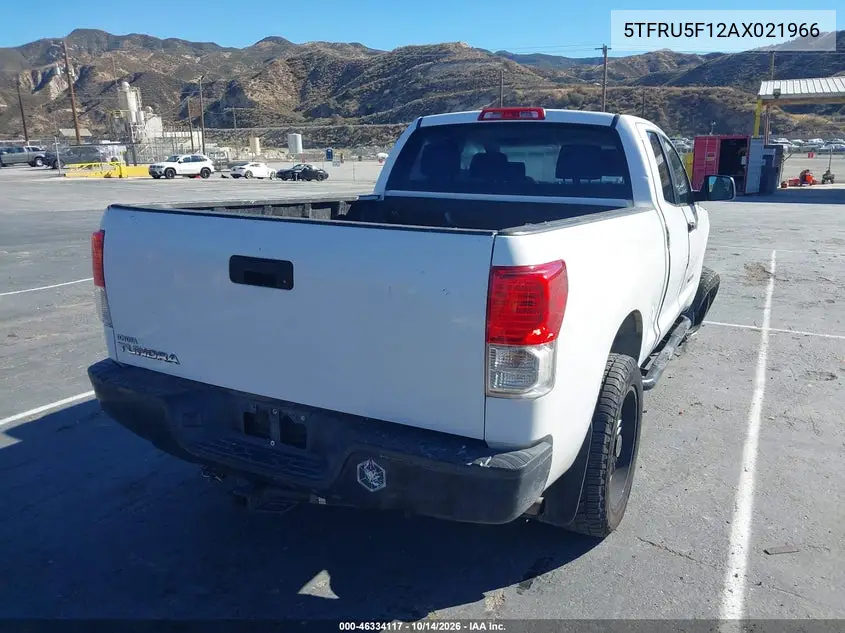 2010 TOYOTA TUNDRA VIN 5TFRU5F12AX021966 — фото 4