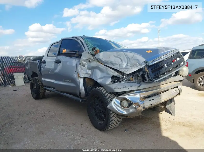 TOYOTA TUNDRA 2010, VIN 5TFEY5F13AX088417