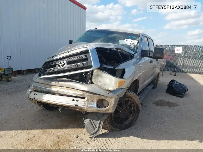 2010 TOYOTA TUNDRA VIN 5TFEY5F13AX088417 — фото 2