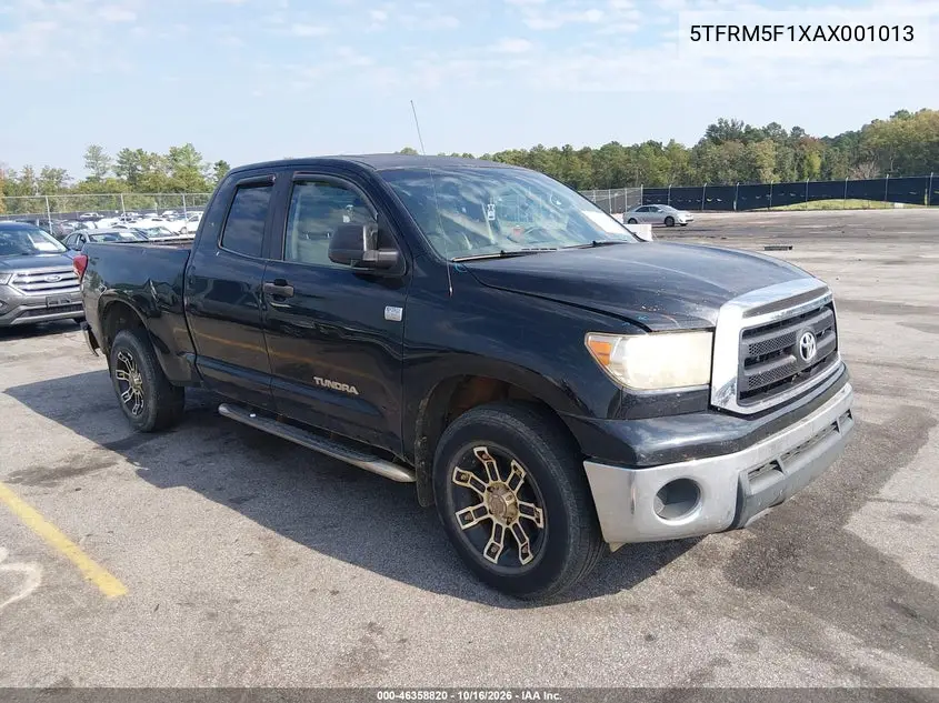 TOYOTA TUNDRA 2010, VIN 5TFRM5F1XAX001013