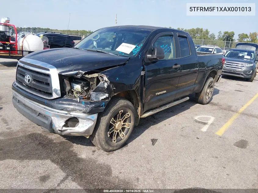 2010 TOYOTA TUNDRA VIN 5TFRM5F1XAX001013 — фото 2