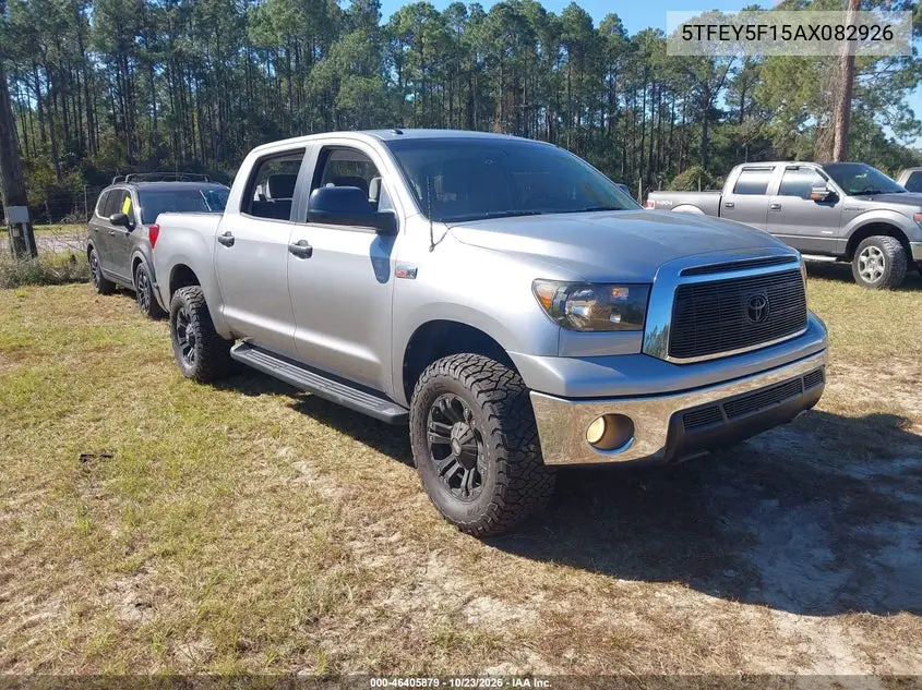 TOYOTA TUNDRA 2010, VIN 5TFEY5F15AX082926
