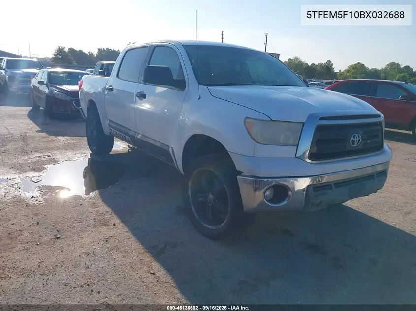 TOYOTA TUNDRA 2011, VIN 5TFEM5F10BX032688