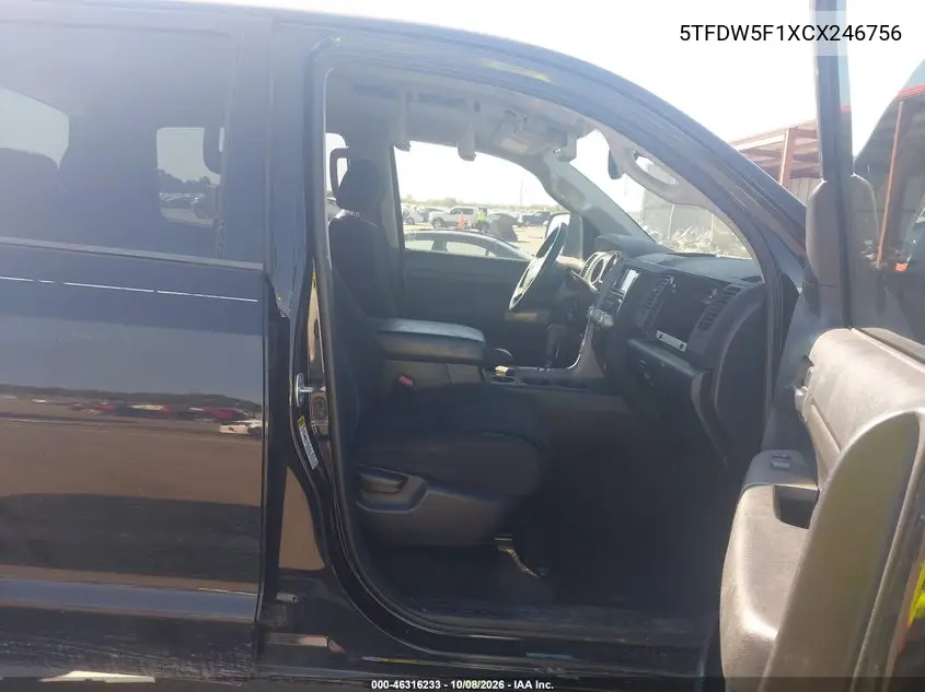 2012 TOYOTA TUNDRA VIN 5TFDW5F1XCX246756 — фото 5