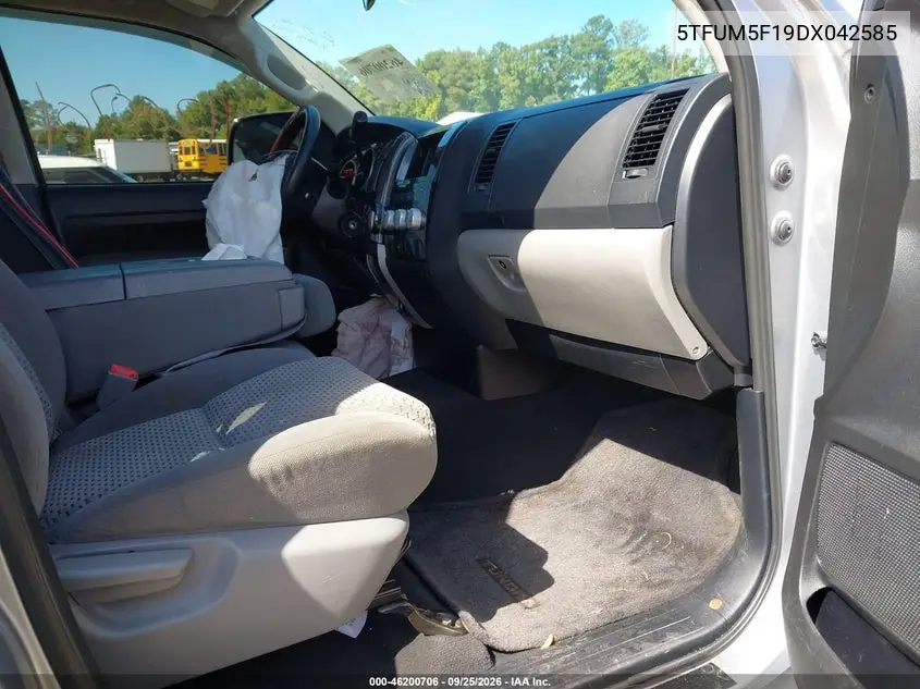 2013 TOYOTA TUNDRA VIN 5TFUM5F19DX042585 — фото 5