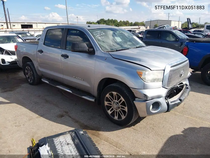 TOYOTA TUNDRA 2013, VIN 5TFEM5F11DX051883