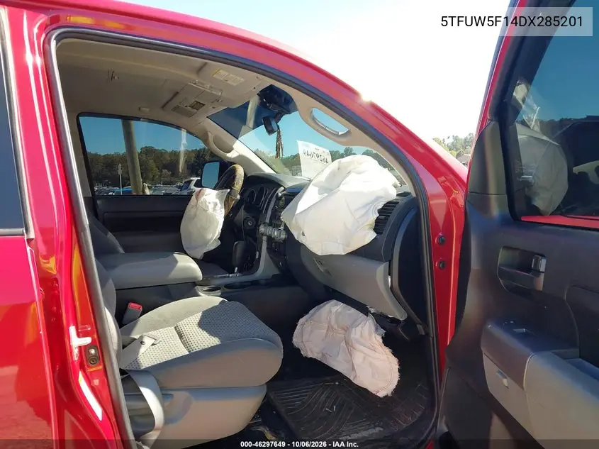 2013 TOYOTA TUNDRA VIN 5TFUW5F14DX285201 — фото 5