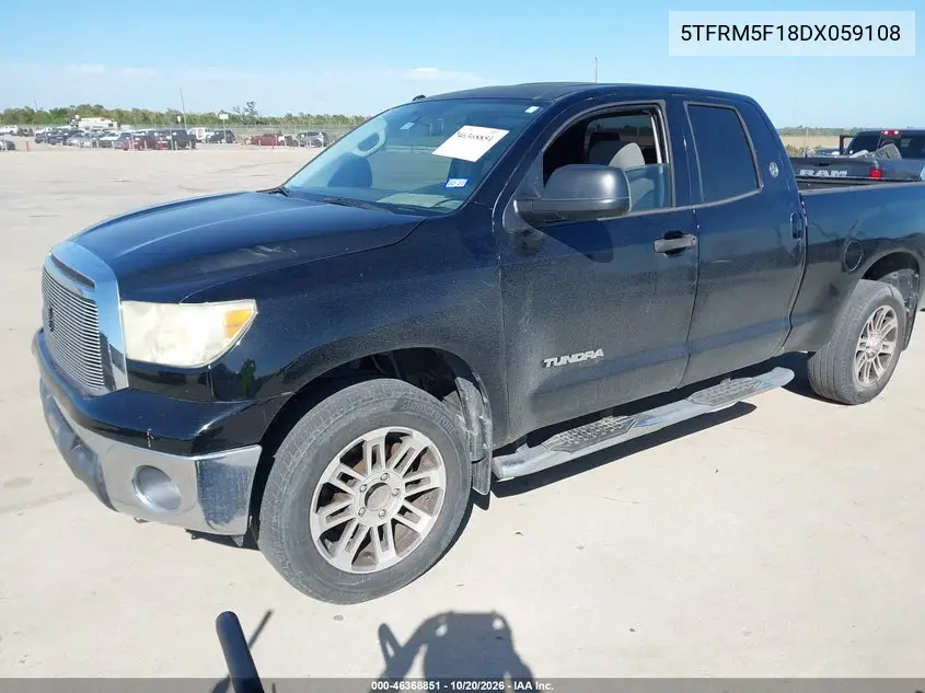 2013 TOYOTA TUNDRA VIN 5TFRM5F18DX059108 — фото 2